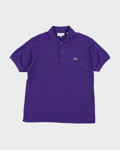 Vintage Lacoste Purple Polo Shirt - S