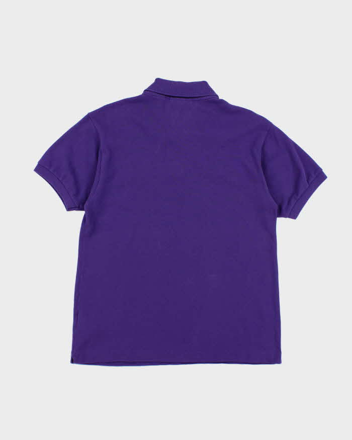 Vintage Lacoste Purple Polo Shirt - S