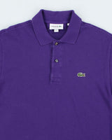 Vintage Lacoste Purple Polo Shirt - S
