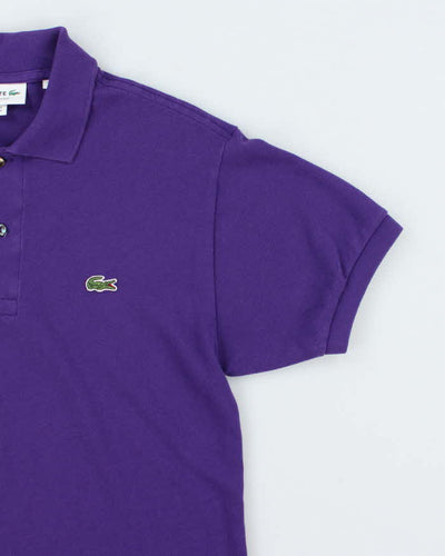 Vintage Lacoste Purple Polo Shirt - S