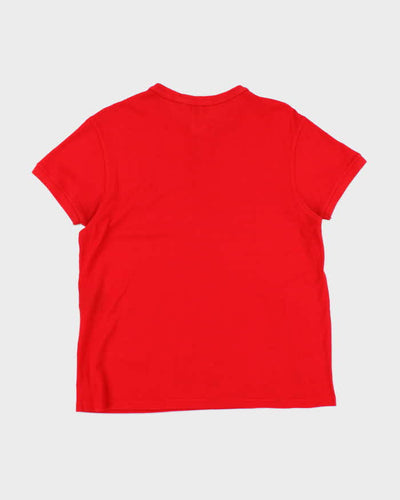 Vintage Yves Saint Laurent Henley Collar Polo Shirt -M