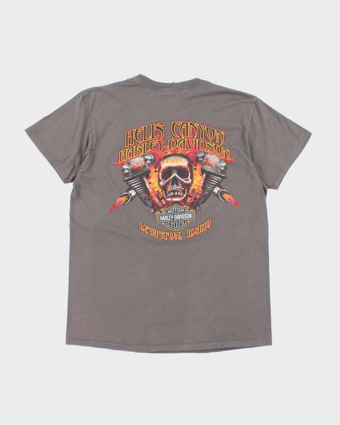 Vintage 00s Harley Davidson Graphic T-shirt - L