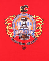 Men's 2004 Stanley Cup Red Cotton T-Shirt - XL