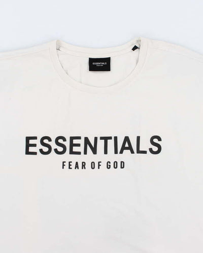 Essentials Fear of God White T-Shirt - 4XL