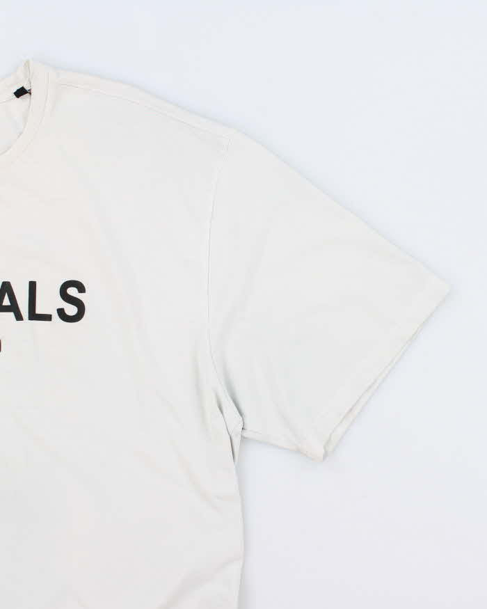 Essentials Fear of God White T-Shirt - 4XL