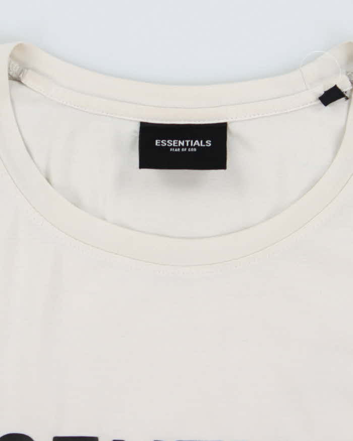Essentials Fear of God White T-Shirt - 4XL