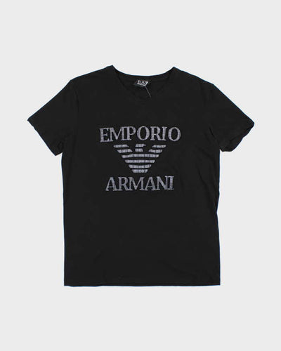 Vintage 2000's Emporio Armani Bubble Print T-Shirt - M