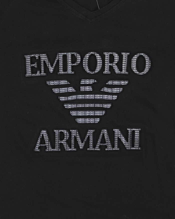 Vintage 2000's Emporio Armani Bubble Print T-Shirt - M