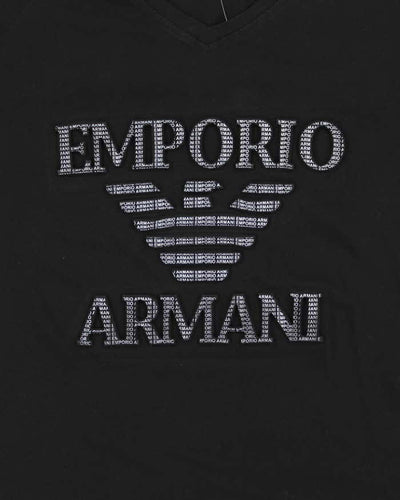 Vintage 2000's Emporio Armani Bubble Print T-Shirt - M