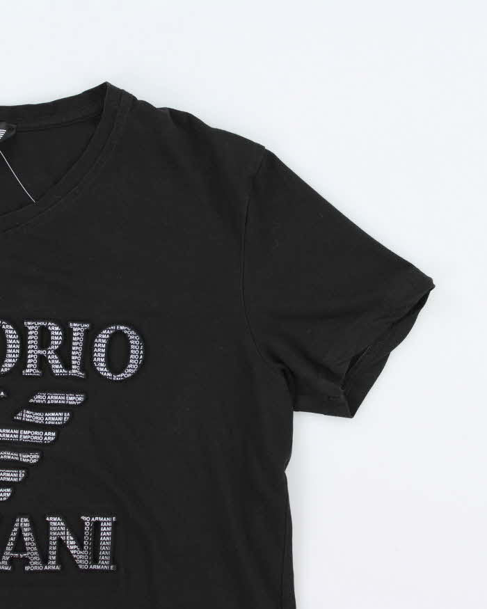 Vintage 2000's Emporio Armani Bubble Print T-Shirt - M