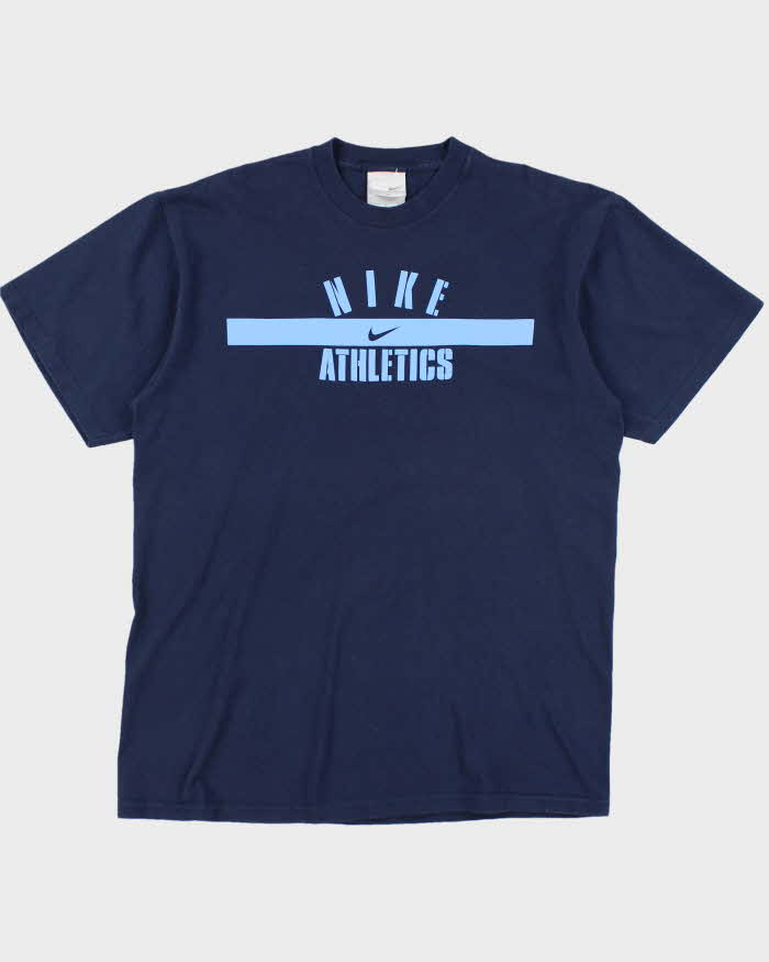 Vintage Y2K Nike Athletics Graphic T-Shirt - L