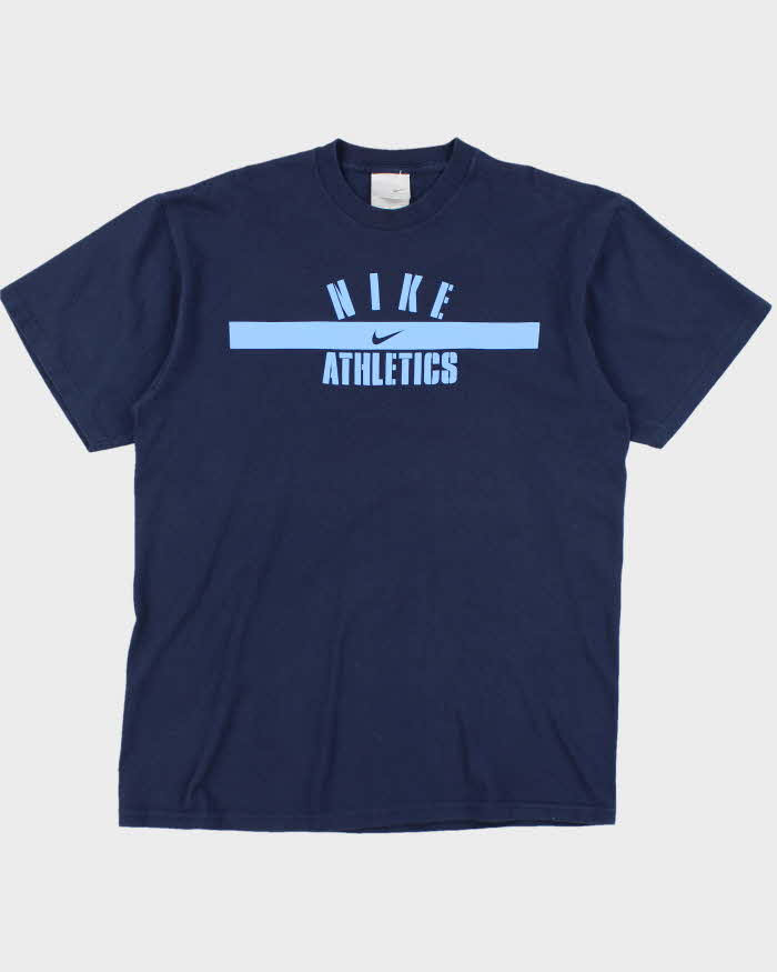 Vintage Y2K Nike Athletics Graphic T-Shirt - L