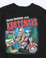 Vintage Harley Davidson Speed Dial Graphic T-Shirt - L