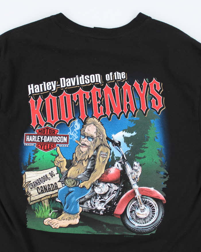 Vintage Harley Davidson Speed Dial Graphic T-Shirt - L