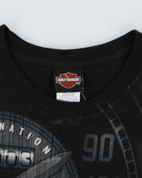 Vintage Harley Davidson Speed Dial Graphic T-Shirt - L