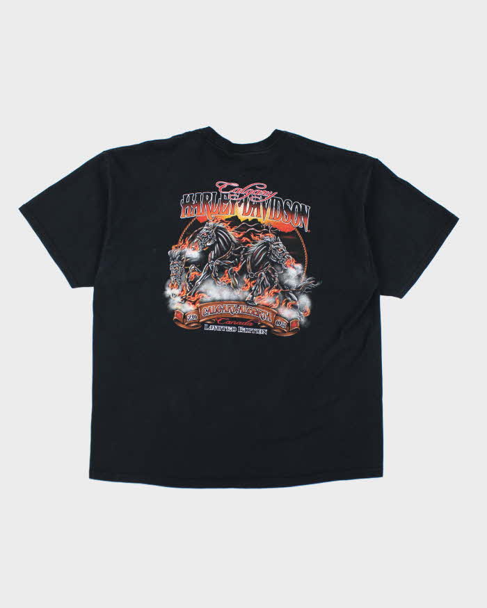 Vintage Harley Davidson Save a Horse Graphic T-Shirt - XXL