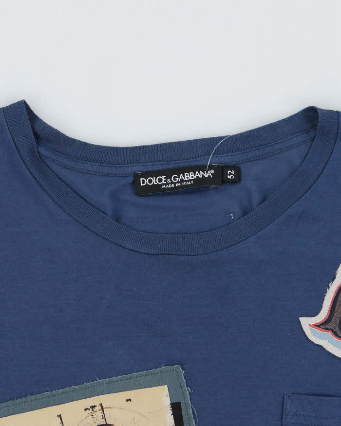 Vintage Y2K Dolce &amp; Gabbana Graphic T-Shirt - L