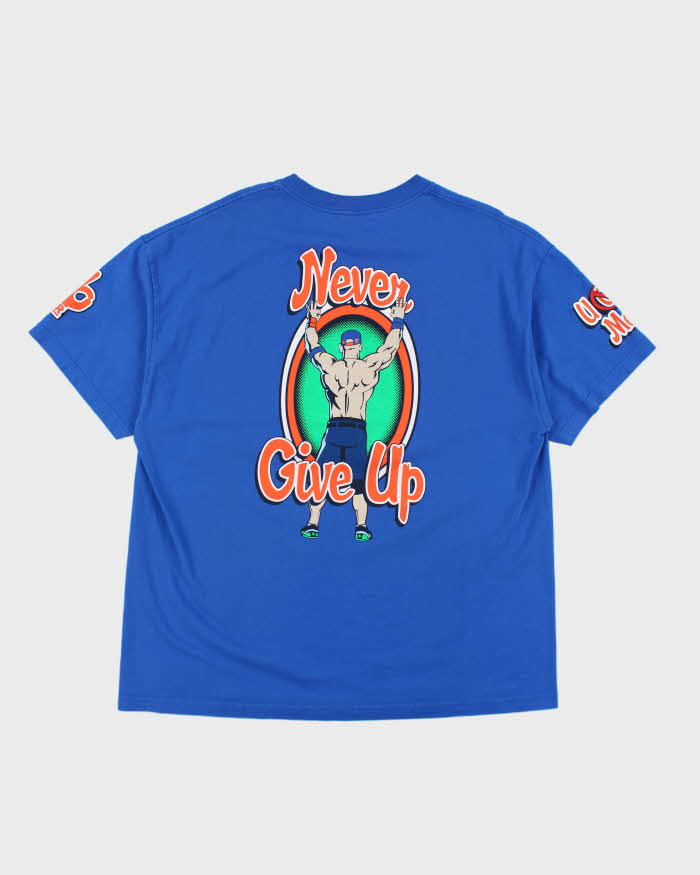 Vintage WWE John Cena Repect - Earn It Graphic T-Shirt - XL