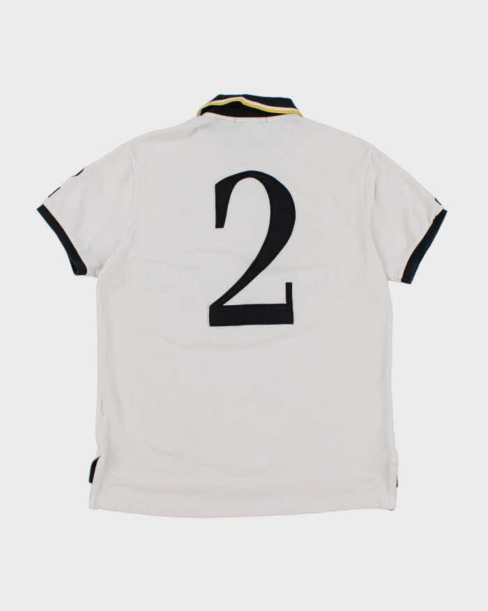 Vintage Ralph Lauren Black Watch Team Polo Shirt - M – Rokit
