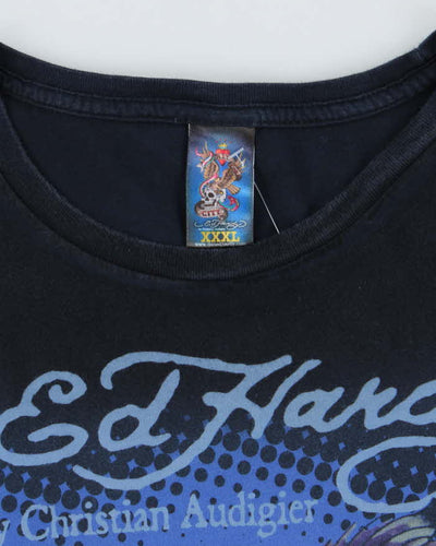 Vintage Y2K Ed Hardy Tiger Graphic Graphic - XXXL