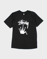 Vintage 2000's Stussy Crown Graphic T-Shirt - S