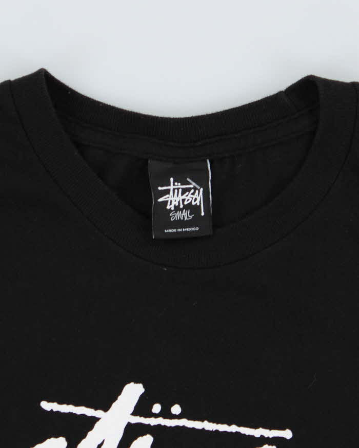 Vintage 2000's Stussy Crown Graphic T-Shirt - S