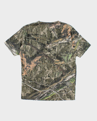 Vintage 2000's Moss Oak Camouflage T-Shirt - S
