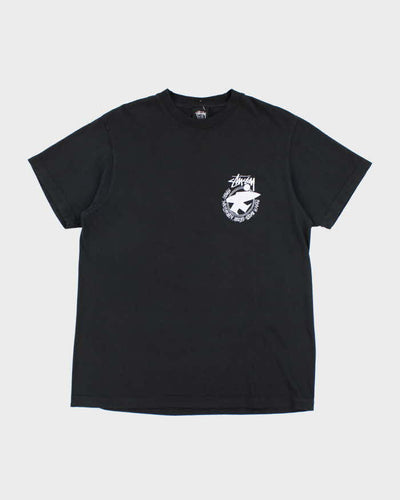 Vintage Y2K Stussy Surfer Graphic T-Shirt - M