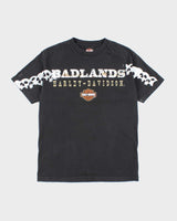 Vintage Y2K Harley Davidson Badlands Graphic T-Shirt - M