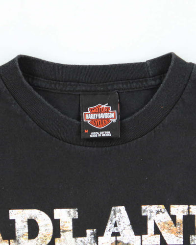 Vintage Y2K Harley Davidson Badlands Graphic T-Shirt - M