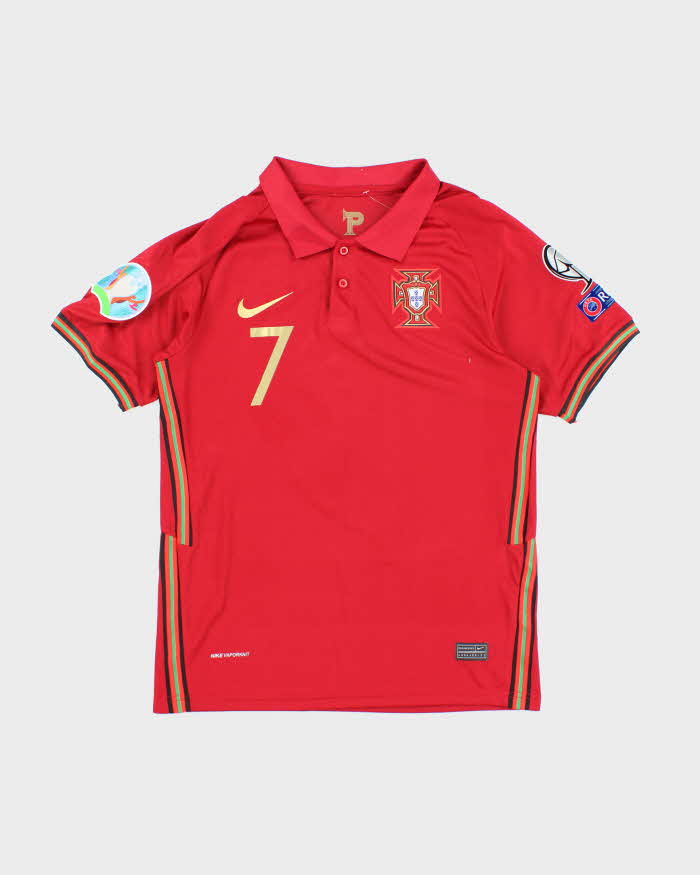Vintage Nike Portugal Lightweight Polo Shirt - S