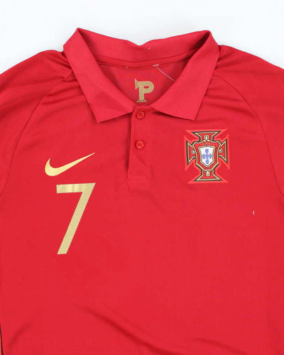 Vintage Nike Portugal Lightweight Polo Shirt - S