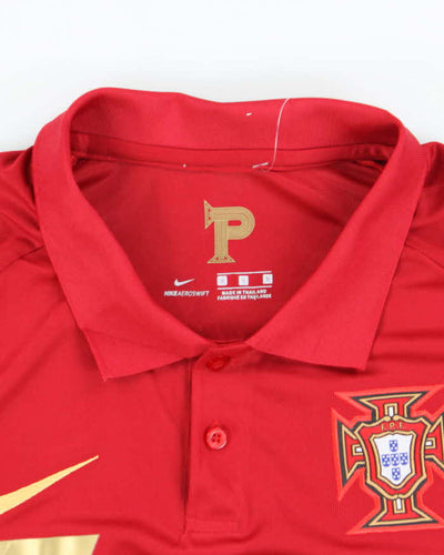 Vintage Nike Portugal Lightweight Polo Shirt - S