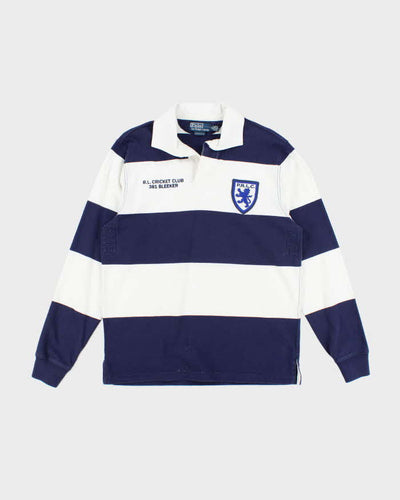 Vintage 2000's Ralph Lauren Striped Rugby Shirt - M