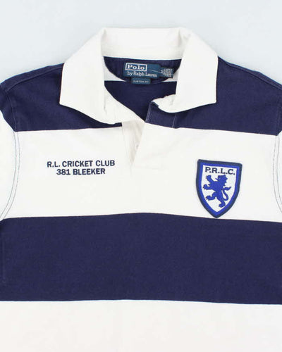 Vintage 2000's Ralph Lauren Striped Rugby Shirt - M