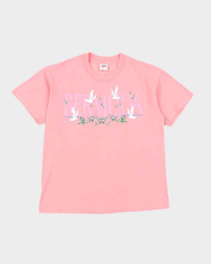 Vintage 90's Bermuda Souvenir Graphic T-Shirt - L