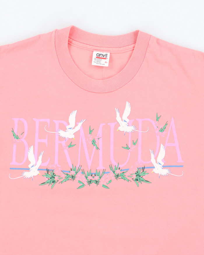 Vintage 90's Bermuda Souvenir Graphic T-Shirt - L