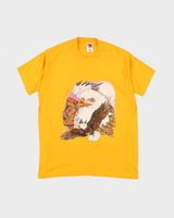Vintage 90's Brave Heart Eagle Graphic T-Shirt - L