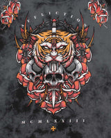 Vintage Y2K Affliction Black Label Graphic T-Shirt - L