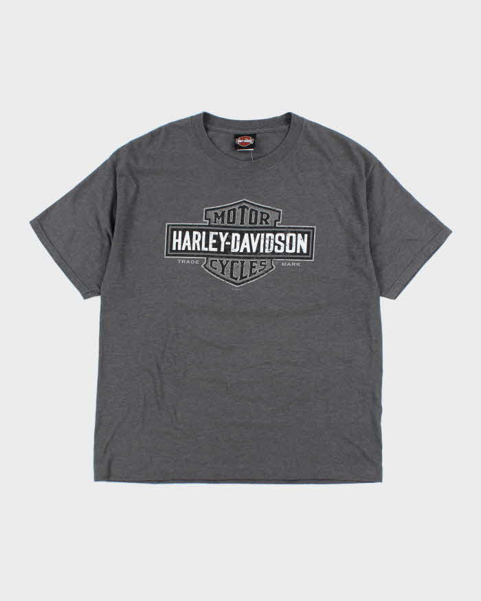 Vintage 2000's Harley Davidson Centre Logo T-Shirt - L