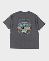 Vintage 2000's Harley Davidson Centre Logo T-Shirt - L