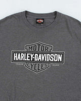 Vintage 2000's Harley Davidson Centre Logo T-Shirt - L