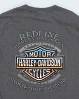 Vintage 2000's Harley Davidson Centre Logo T-Shirt - L