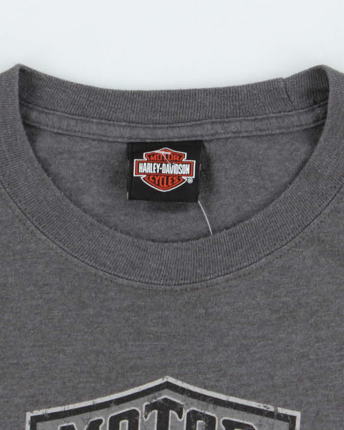 Vintage 2000's Harley Davidson Centre Logo T-Shirt - L