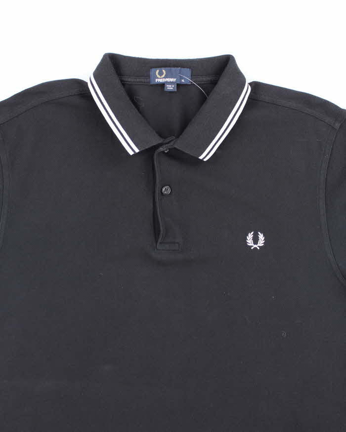 Vintage Fred Perry Small Crest Polo Shirt - XL