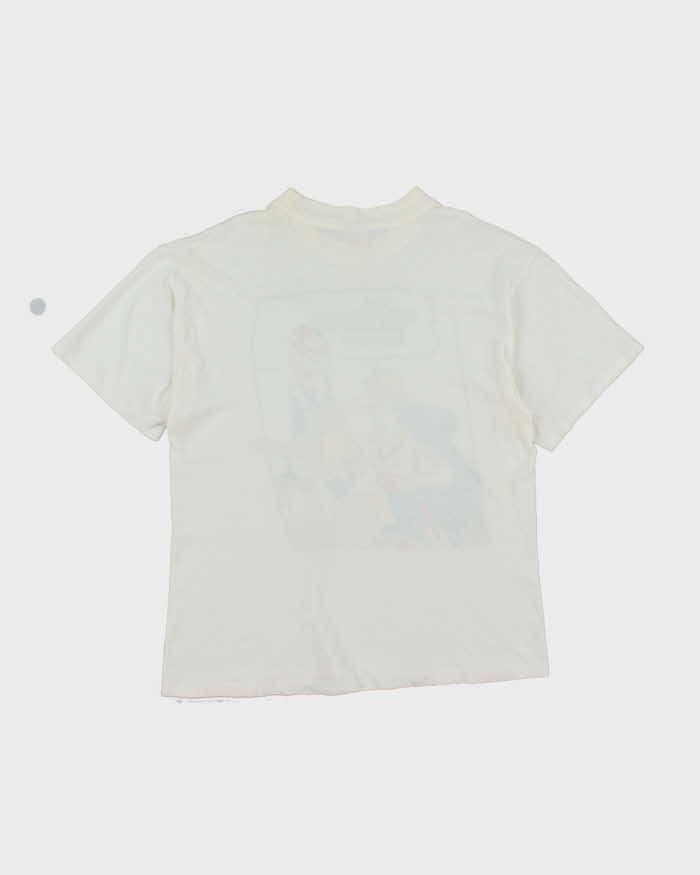 Vintage 90's Comedy Slogan Graphic T-Shirt - L