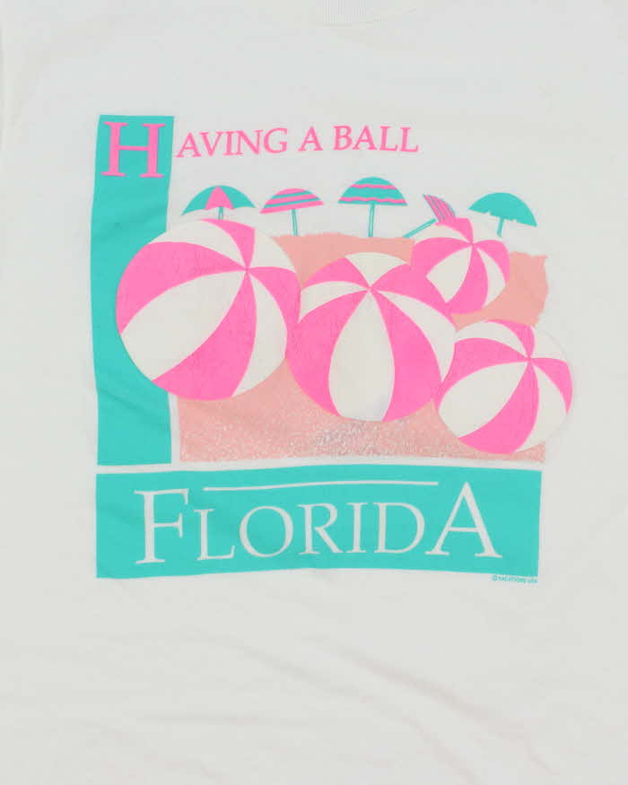 Vintage 90's Having a Ball Florida Souvenir T-Shirt - M