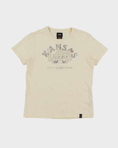 Vintage Lee Lightweight Spell Out Graphic T-Shirt - S