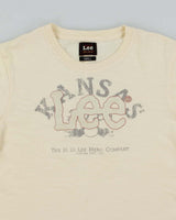 Vintage Lee Lightweight Spell Out Graphic T-Shirt - S