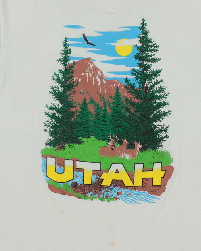 Vintage 90's Utah Souvenir Graphic T-Shirt - L